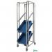 Konga ESD bin trolley, with braked castors 412599