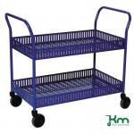 Konga deep ledge trolleys, with braked wheels 412608