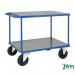 Konga heavy duty table top trolley with galvanised steel shelves 412631