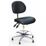 High Esd Clean Room Chair, Black 412699