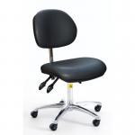 Low Esd Clean Room Chair, Black 412700