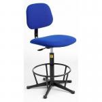 High Esd Chair,high Esd Chair, Fabric Blue 412728