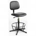 High Esd Chair,high Esd Chair, Vinyl Black 412729
