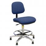 High Esd Intermediatechair, Fabric Blue 412731