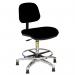 High Esd Intermediatechair, Vinyl Black 412732