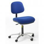 Low Esd Intermediatechair, Fabric Blue 412734