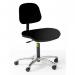 Low Esd Intermediatechair, Vinyl Black 412735