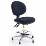 High Esd Fully Ergonomicchair, Fabric Charcoal 412749
