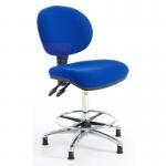 High Esd Fully Ergonomicchair, Fabric Blue 412750