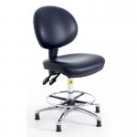 High Esd Fully Ergonomicchair, Vinyl Black 412751