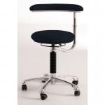 Stool with Rotating Arm, Black 412763