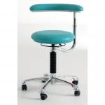 Stool with Rotating Arm, Sea Green 412765