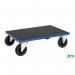 Konga heavy duty dollies with laminated platform 412834