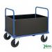 Konga galvanised steel deck box trucks, braked 412858