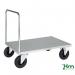 Konga heavy duty galvanised platform trolley, single handle 412882