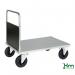 Konga heavy duty galvanised platform truck, single ended 412884