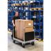 Konga extra heavy duty zinc plated double-ended platform truck 412900