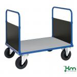 Konga galvanised steel deck platform trucks, double ended 412909