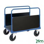 Konga galvanised steel deck platform trucks, double sided 412913