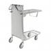 Konga adjustable self-levelling stock trolley - braked 413109