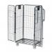 Order picking and stock trolley with double doors 413115