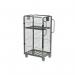 Order picking and stock trolley with double doors 413115