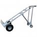 3-in-1 Convertible aluminium sack truck, with long flatbed 413116