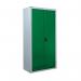 Steel workplace cupboards with coloured doors 413175