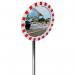 Red and White Traffic Mirror 413251