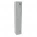 Next Day Locker 1 Door 1780 H 300 W 300 D Mmstd Grey Texture Ral 7035, Key Lock, Flat Pack 413316