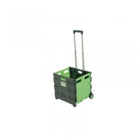 Folding box trolleys - 35kg capacity without lid 413457