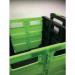 Folding box trolleys - 35kg capacity with lid 413458