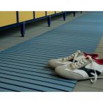 Heavy Duty Pvc Slatted Duckboard,80 cm X 1 m Cut Length, White 413498