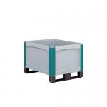 Heavy duty plastic pallet box 413569