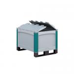 Heavy duty plastic pallet box 413570