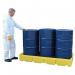 Polyethylene sump pallets - 1 to 4 drum capacity 413659