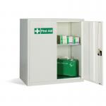 Small Doube Door First Aid Cabinetcomplete with 1 No. Adjustable Shelves 413693