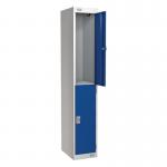 Locker Two Door 1800 X 300 X 300- Blue Door 413709