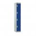 Locker Four Door 1800 X 300 X 300- Blue Door 413715