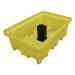 2 drum sump pallet with 4-way forklift access 413818