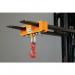 Forklift truck mounted crane hooks 413830