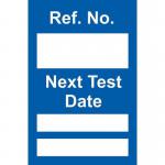 Next Test Mini Taginsert - Blue (pack of 20) 413874