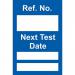 Next Test Mini Taginsert - Blue (pack of 20) 413874