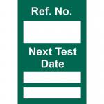 Next Test Mini Taginsert - Green (pack of 20) 413876
