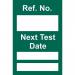 Next Test Mini Taginsert - Green (pack of 20) 413876