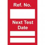Next Test Mini Taginsert - Red (pack of 20) 413878