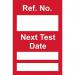 Next Test Mini Taginsert - Red (pack of 20) 413878