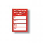 Pat Testing Mini Taginsert - Red (pack of 20) 413894