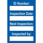 Harness Mini Tag Insert- Blue (pack of 20) 413898