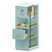 Phoenix World Class Vertical Fire File Fs2254F 4 Drawer Filing Cabinet With Fingerprint Lock 413911